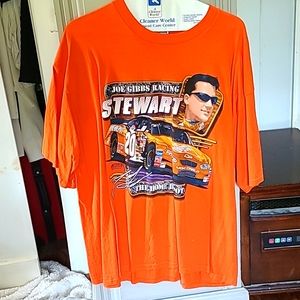 Nascar Joe Gibbs Racing Tony Stewart T-Shirt. Size XXL